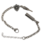 Hidden Key Shield Bracelet or Anklet