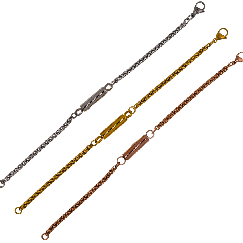 Captive Collars®️ Hidden Key Bracelet — your discreet symbol of control