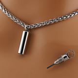 Captive Collars®️ Hidden Key Necklace