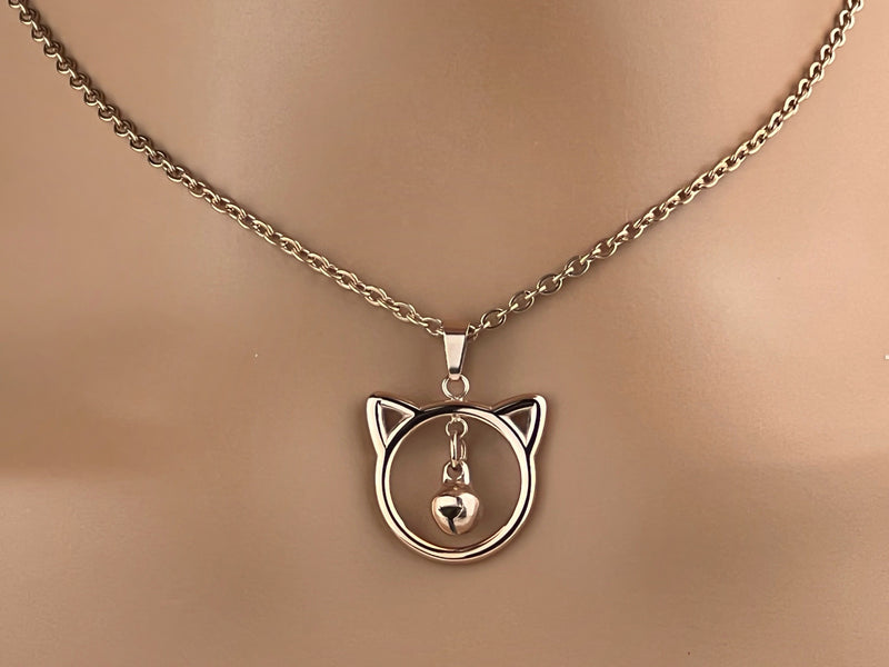 Kitten Bell Silver, Gold or Rose Gold