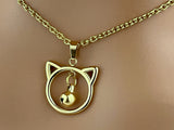 Kitten Bell Silver, Gold or Rose Gold