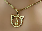 Kitten Bell Pet Play Silver, Gold or Rose Gold