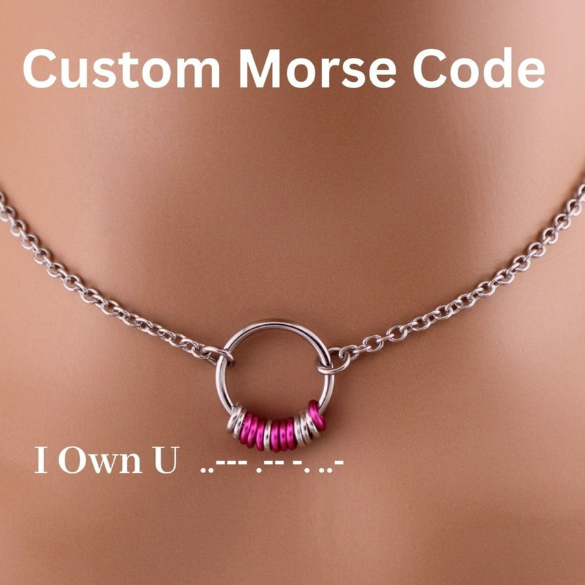 Buy Morse Code Breathe Necklace or Personalize It to Spell Any Custom Word  or Name in Morse Code. Sterling Silver and Durable for Every Day Wear  Online in India - Etsy