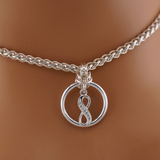 Sterling Silver Infinity O Ring