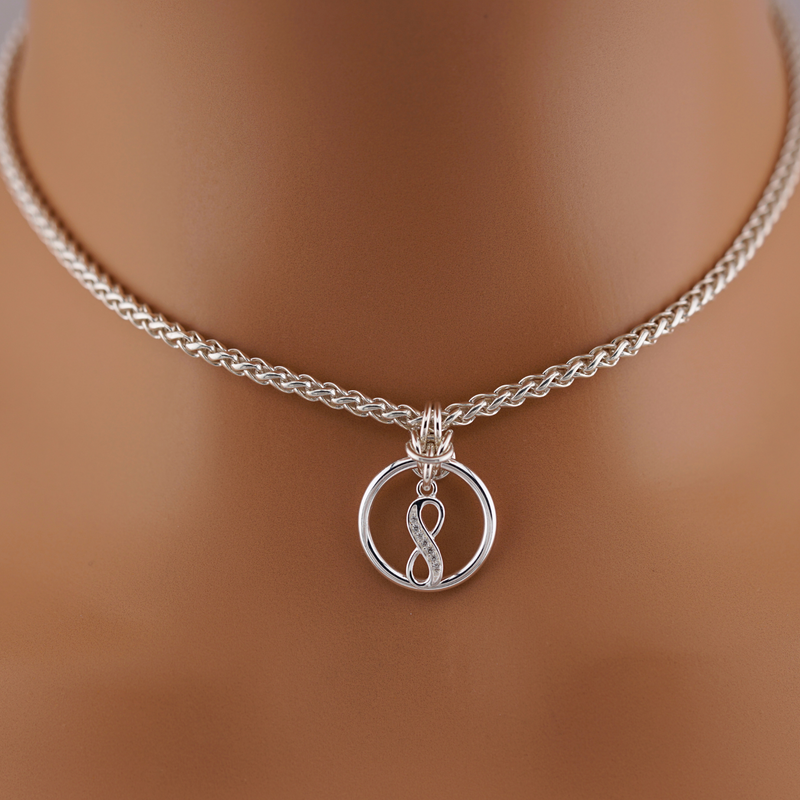 Sterling Silver Infinity O Ring