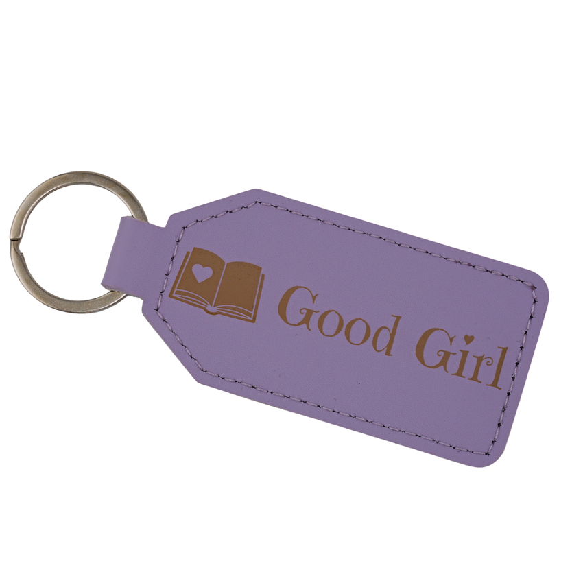 Good Girl Book Keychain