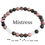 Morse Code “Mistress” Bracelet