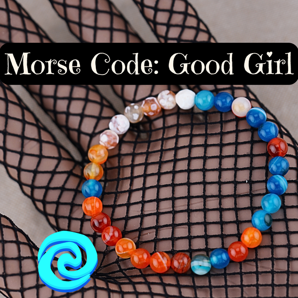 'Good Girl' Princess Inspired Morse Code Bracelet