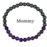 Morse Code Bracelet Set, Mommy, Baby Girl, Good Boy and More