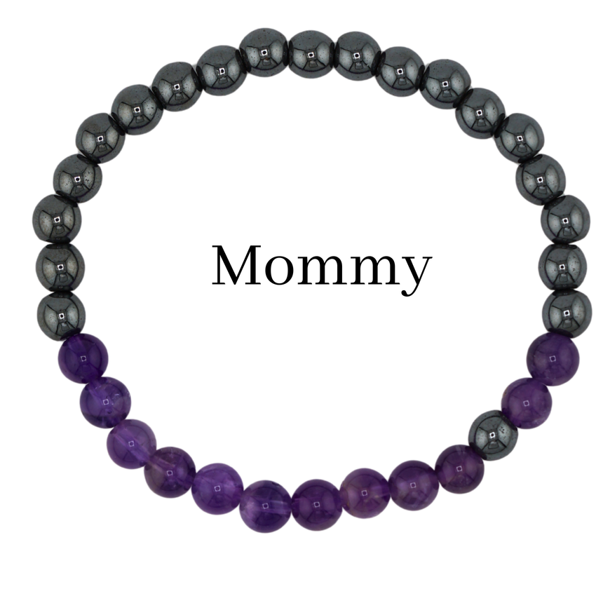 Morse Code Bracelet Set, Mommy, Baby Girl, Good Boy and More