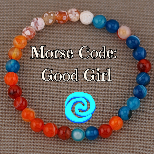 'Good Girl' Princess Inspired Morse Code Bracelet