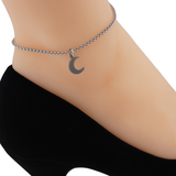 Moon Anklet 2.5mm Wheat