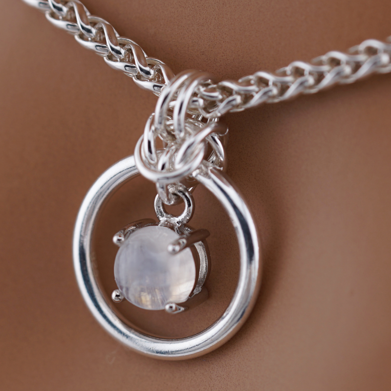 Sterling Silver Moonstone