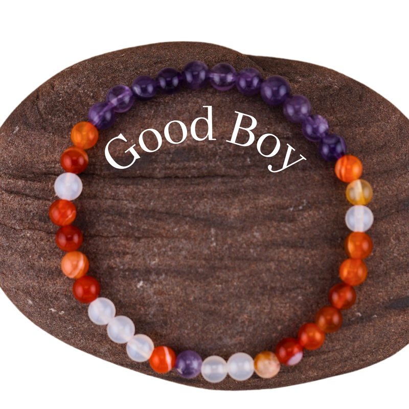 Good Boy Morse Code Bracelet