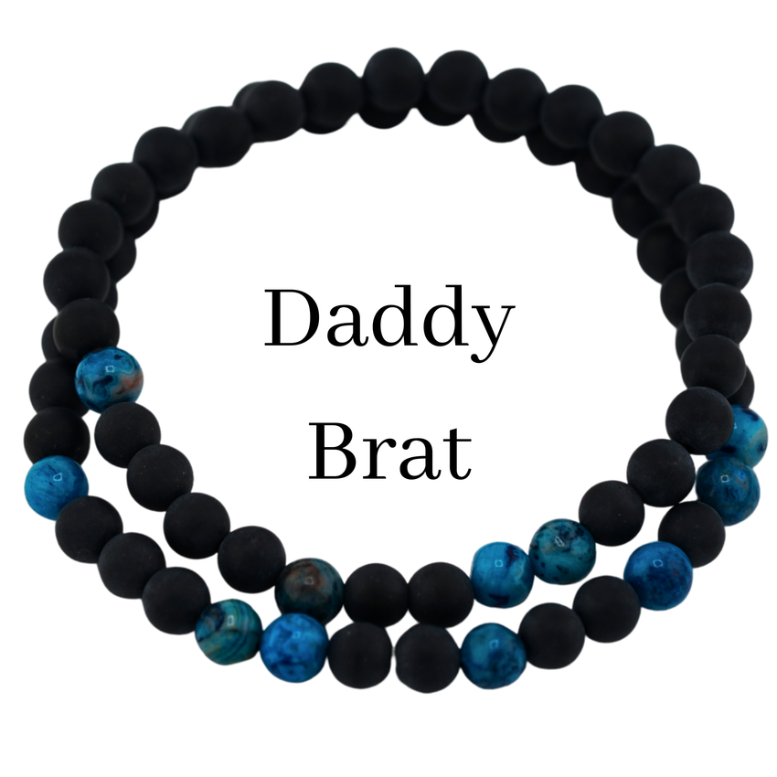 Morse Code Bracelet Set | Daddy, Baby Girl or Brat Limited Edition