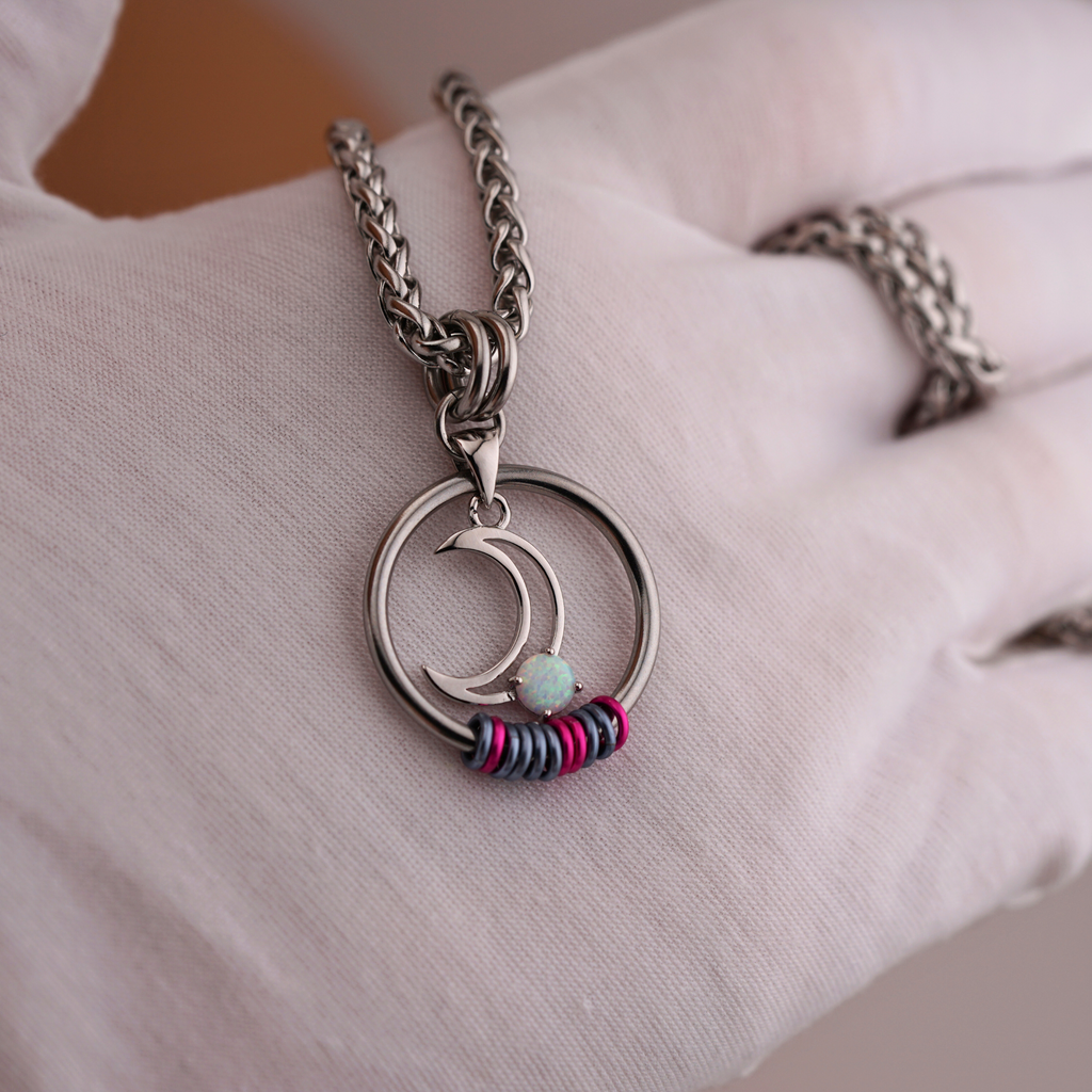 Celtic O ring Morse Code Submissive Collar – Captive Collars