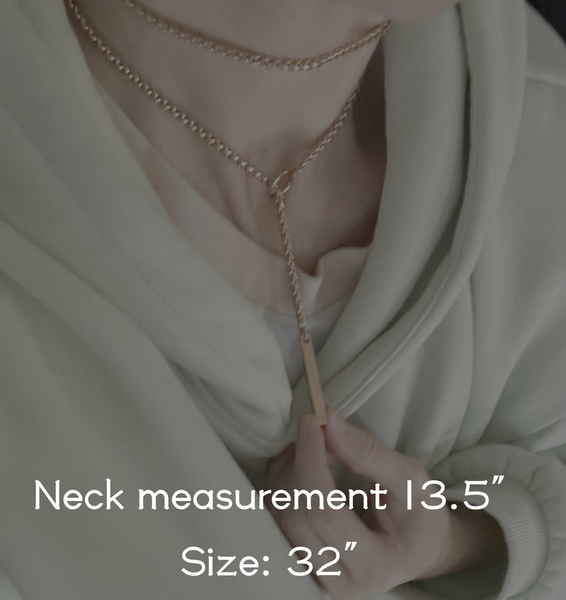 Rose Gold Slip Chain BDSM O-Ring – Custom Hidden Morse Code