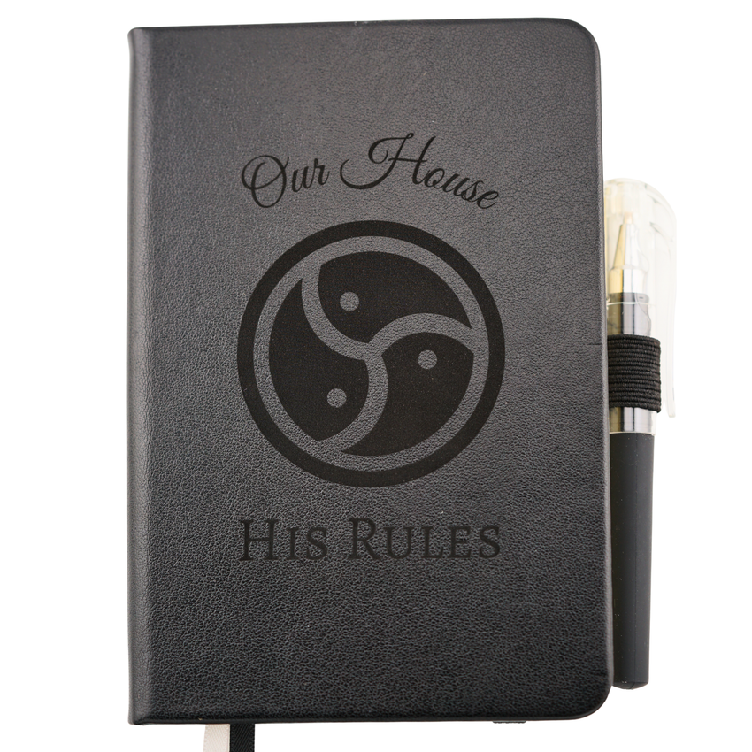 Our House His Rules Notebook