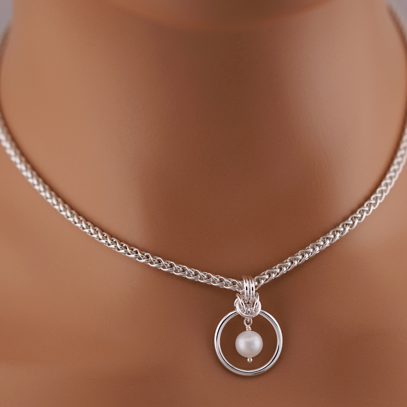 Sterling Silver Genuine Cultured Freshwater Pearl