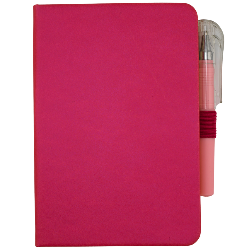 Personalized Kitten Mini Notebook – Leather Kink-Cute Journal