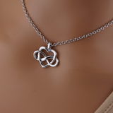 Sterling Silver Infinity Heart