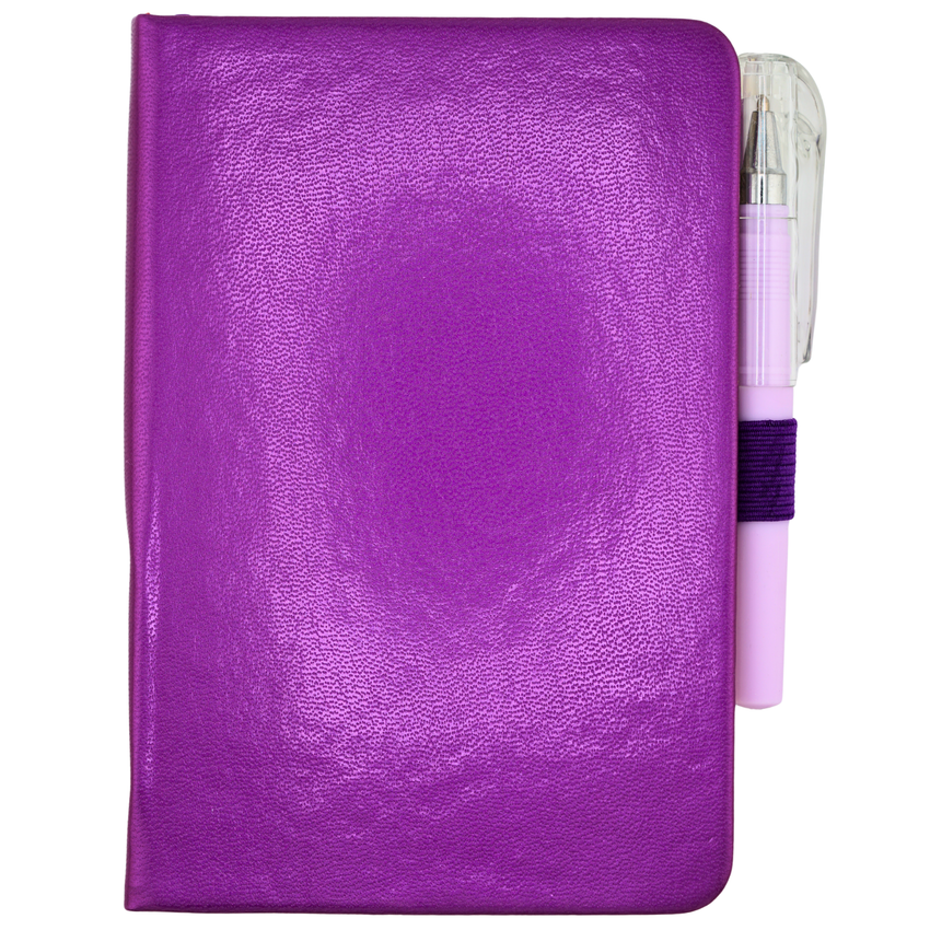 Personalized Kitten Mini Notebook – Leather Kink-Cute Journal