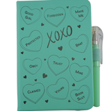 Submissive Candy Heart Journal | Spicy but Discreet Pocket Notebook