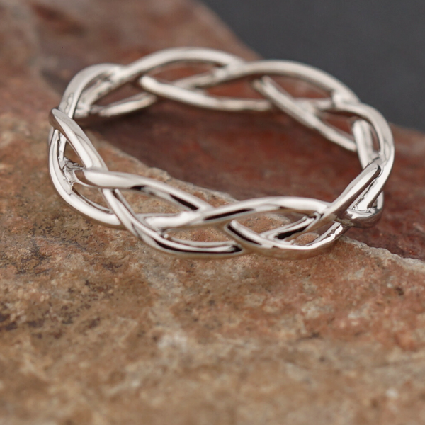 Sterling Silver Braided Ring