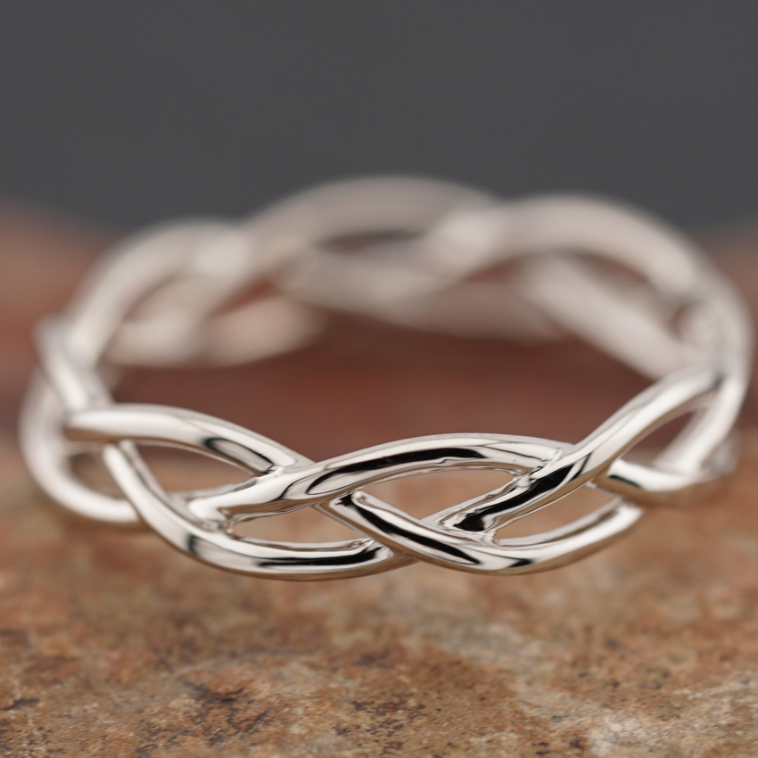 Sterling Silver Braided Ring