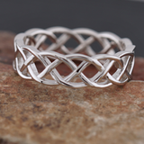 Sterling Silver Celtic Infinity Ring