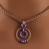 Rose Gold Morse Code w/ Custom O Rings