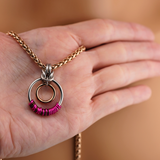 Two Tone Morse Code Day Collar