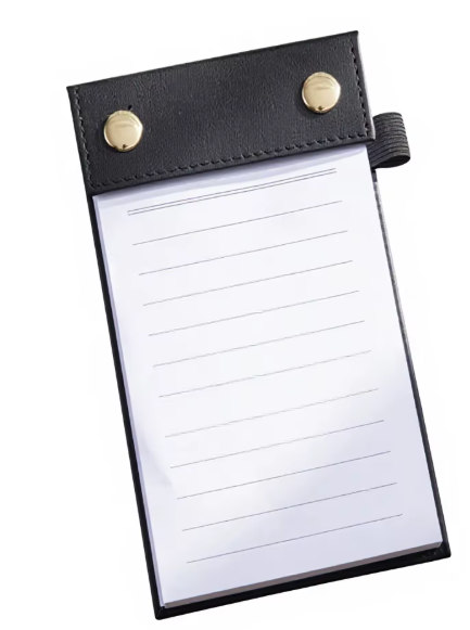 Custom Engraved Task Notebook