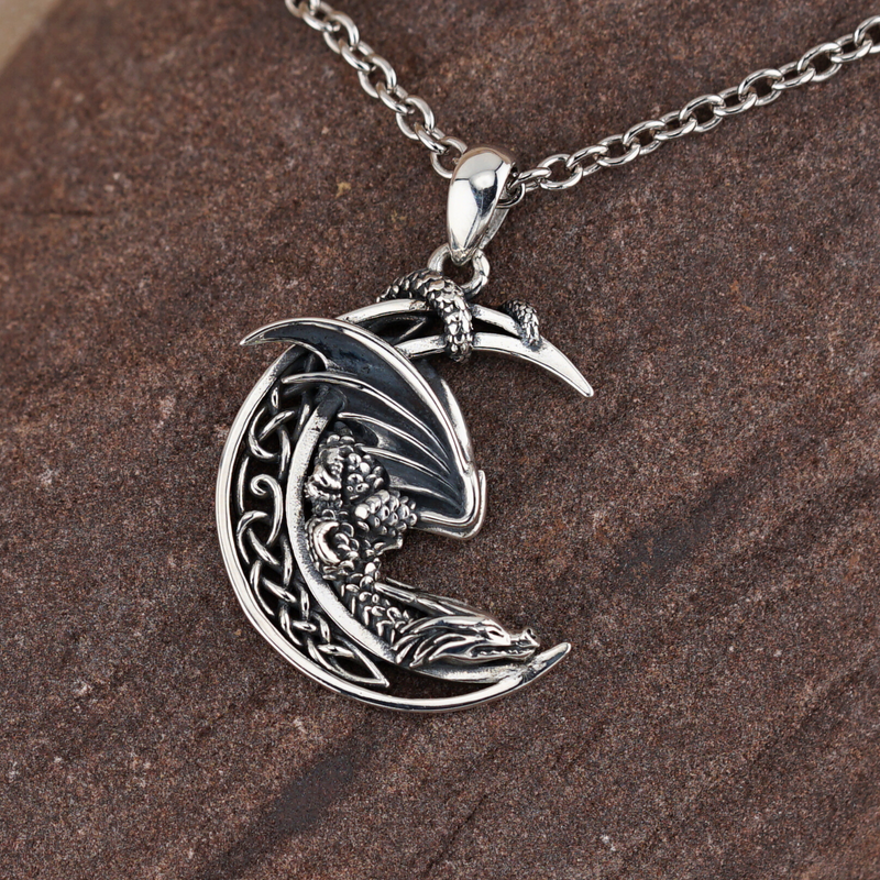 Sterling Silver Dragon Fantasy