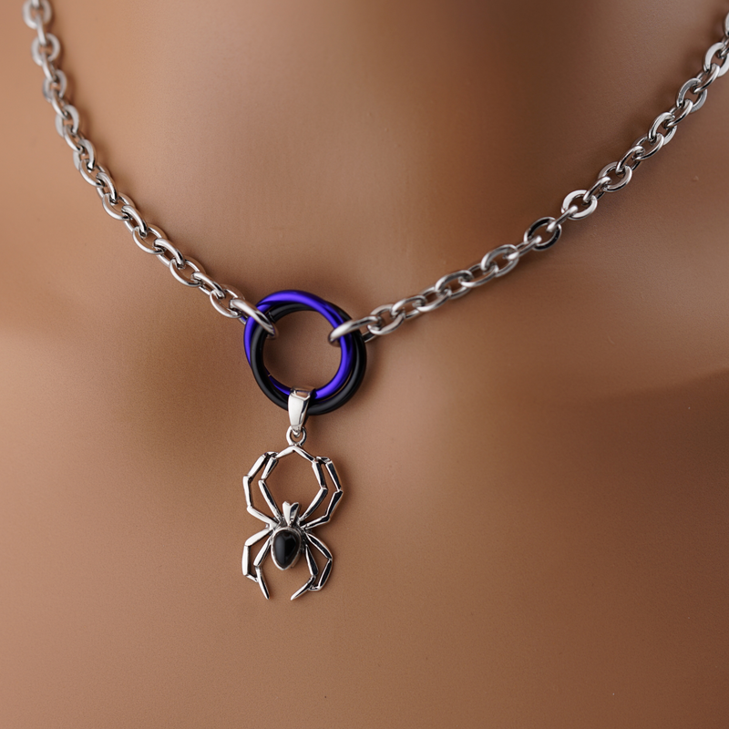 Spider Necklace w/ O Ring