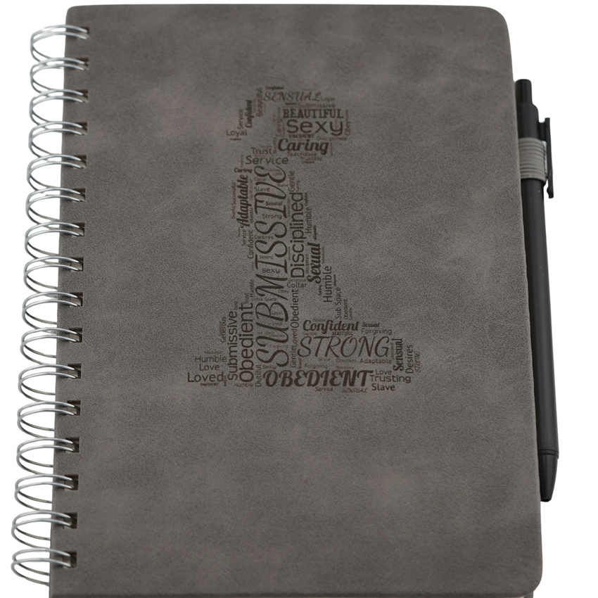 Obedience Notes | Custom Engraved Submissive Journal