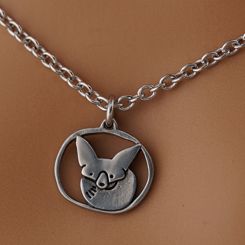 Sterling silver Fox