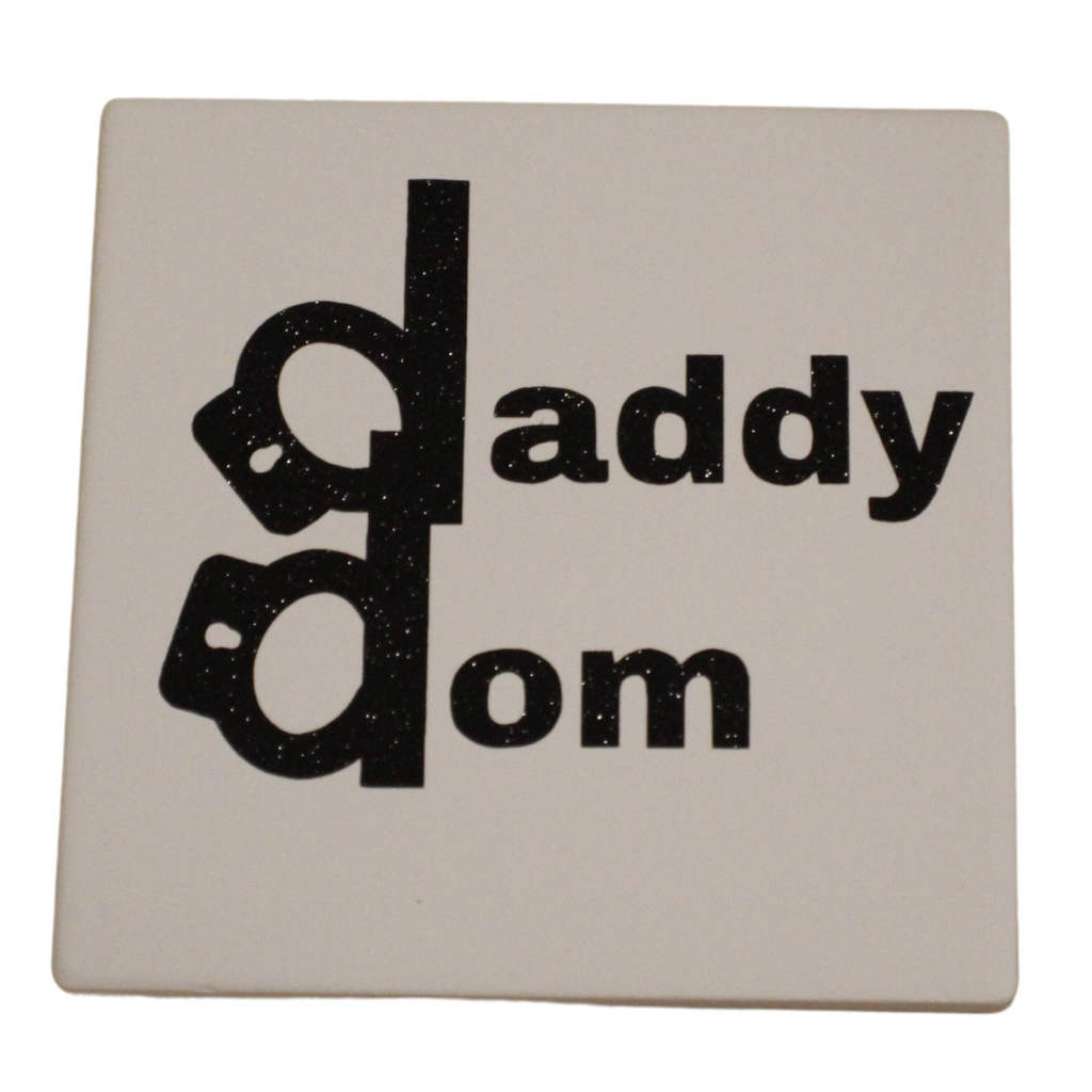 Sub/dom Icon BDSM Coaster Kinky Sub Dom Gift Thirsty Stone Drink Coasters – Captive ...