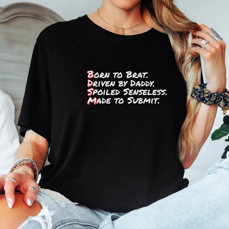 Born to Brat T-Shirt — Bold & Edgy Style