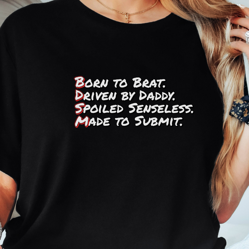 Born to Brat T-Shirt — Bold & Edgy Style