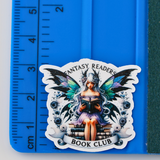 Fantasy Readers Book Club Sticker | Bookish Vinyl Decal