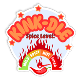 Kink-dle™ Spice Level Sticker | Waterproof Vinyl or Waterproof Holographic