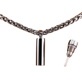 Captive Collars®️ Hidden Key Necklace - Never Take It Off to Unlock
