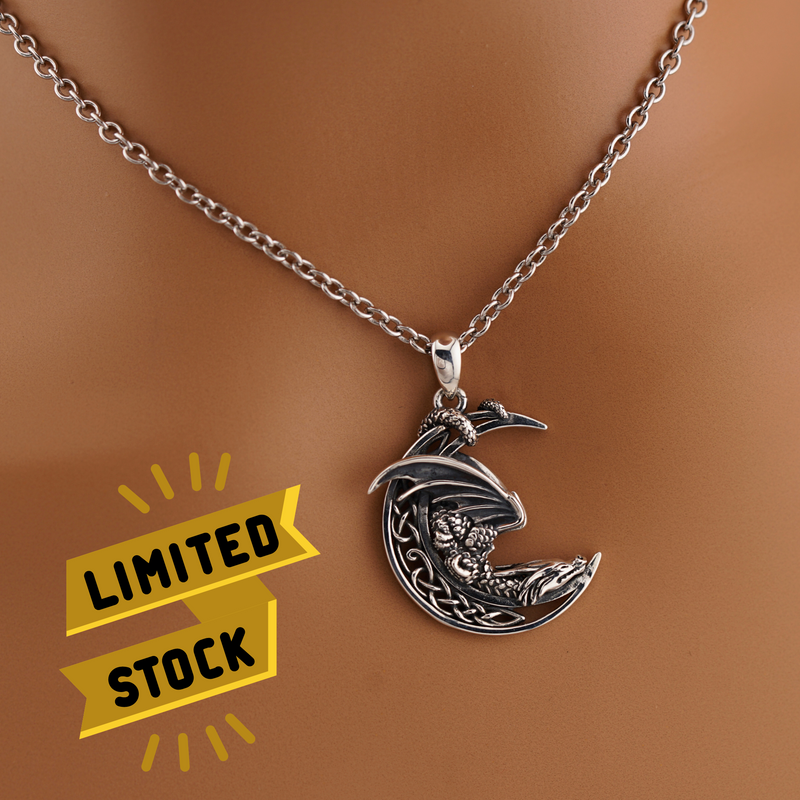 Sterling Silver Dragon Fantasy