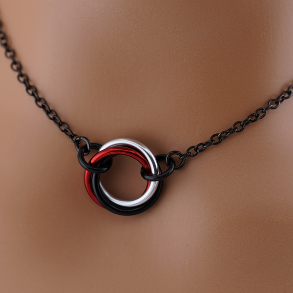 Lovers O Ring Black Stainless