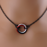 Lovers O Ring Black Stainless