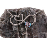 Infinity Heart Transgender Necklace - LGBTQ
