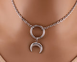 BDSM O Ring and Moon Horn