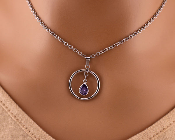 O Ring Collar, Submissive Necklace Captive Collars