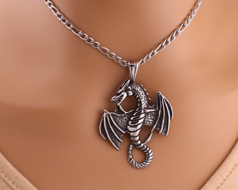 Dragon Necklace Fantasy Dragon Collar